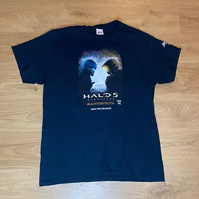Buy Halo 5 Guardians Hunter 2015 T-shirt Size Large Black • 9.99£