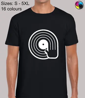 Buy Dj Mixing Music Fan Rave Acid House Regular Fit T-Shirt Top TShirt Tee For Men • 9.95£