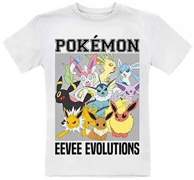 Buy Pokemon - Eevee Evolution - 5-6 Years - Unisex - New T-shirt - N777z • 13.10£
