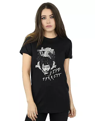 Buy Syd Barrett Women's Psychadelic Eyes Boyfriend Fit T-Shirt • 15.99£
