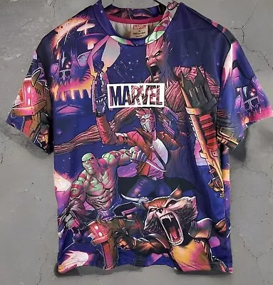 Buy Marvel’s Guardians Of The Galaxy T Shirt UK XS Officially Licensed Double Sided • 7.99£