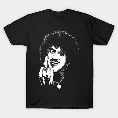 Buy THE ROCKER Phil Lynott Gift For Men Black T-Shirt Unisex All Size • 17.72£