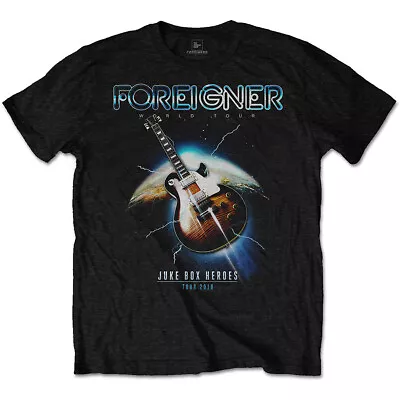 Buy Foreigner Jukebox Heroes Official Tee T-Shirt Mens Unisex • 14.99£