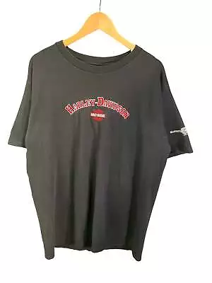 Buy Vintage 1997 Harley Davidson Beartooth Billings Embroidered Tee Size XL • 23.34£