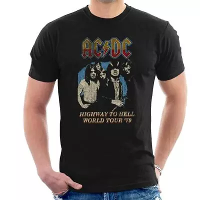 Buy ACDC Highway To Hell World Tour 79 Men's T-Shirt • 17.95£