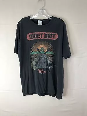 Buy 1994 QUIET RIOT Back Rhoades Shirt Reunited N Terrified Super Rare Mens L (1G) • 74.55£