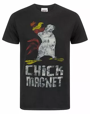 Buy Looney Tunes Black Foghorn Leghorn Short Sleeved T-Shirt (Mens) • 14.95£