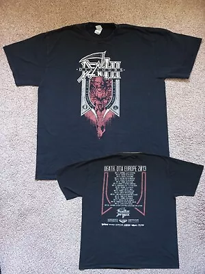 Buy Death 2013 Tour T-Shirt - Size 2XL - Heavy Metal - Obituary Carcass Deicide  • 14.99£