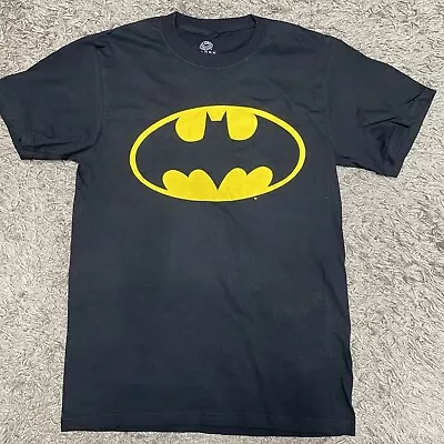 Buy DC Comics Originals Batman T-Shirt Mens Small Unisex Black Yellow Basic Logo Tee • 8.37£