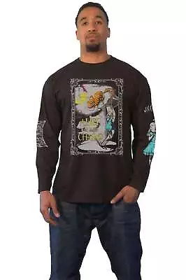 Buy Alice In Chains T Shirt Wonderland Band Logo New Official Mens Black Long Sleeve • 26.95£