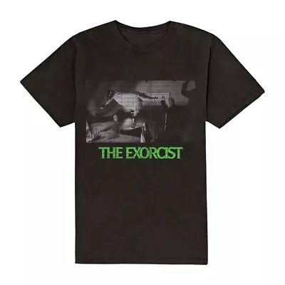 Buy Warner Bros T Shirt Exorcist Graphic Movie Logo Official Mens Black M • 14.72£