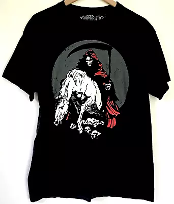 Buy Kvelertak Band Shirt Large Grim Reaper Pale Horse Norwegian Heavy Metal • 18.67£