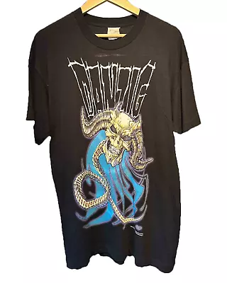 Buy Danzig 2000 Official Print Vintage T Shirt • 55£