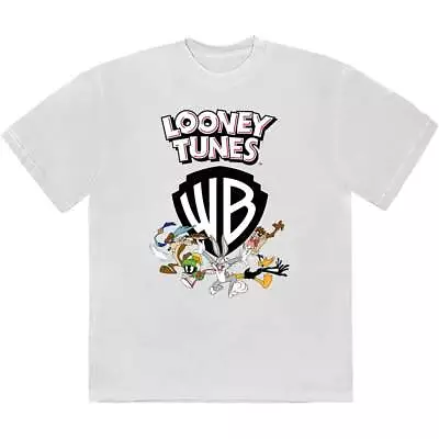 Buy Looney Tunes Unisex T-Shirt: Warner Bros Shield (XX-Large) • 15.18£