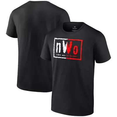 Buy NWo Wrestling WWE T-Shirt Men's Black Split Logo T-Shirt - New • 14.99£