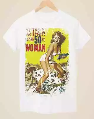 Buy Attack Of The 50Ft Woman - Movie Poster Inspired Unisex T-Shirt S-5Xl • 22.40£
