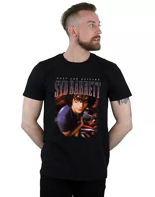 Buy Syd Barrett Men's Dust And Guitars Homage T-Shirt • 15.99£