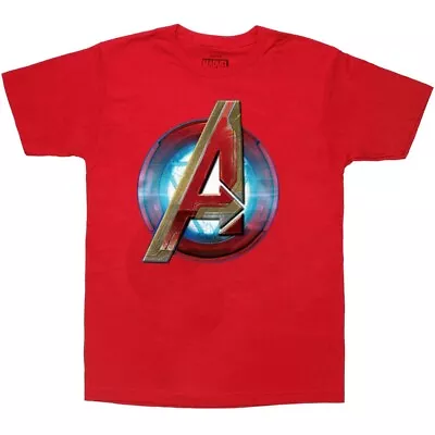 Buy Avengers: Age Of Ultron Iron Man Assemble Logo T-Shirt New • 12.13£