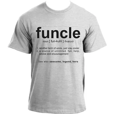 Buy Funcle Uncle Gift Idea Novelty T Shirt Humor Cool  Funny Uncle T-shirt For Men • 14.99£