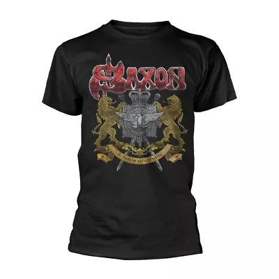 Buy Saxon 40 Years Official Tee T-Shirt Mens Unisex • 18.20£