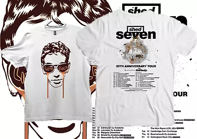 Buy Shed Seven 2024 Tour T-shirt. Unofficial, Sublimation Print • 19.50£