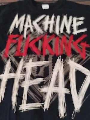 Buy MACHINE HEAD - Machine F'N Head T-shirt ~Never Worn~ XL • 20.50£