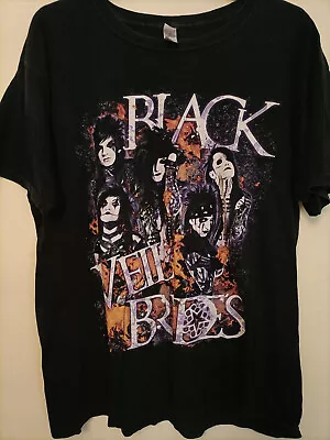 Buy Black Veil Brides T-shirt L Black Gildan Softstyle • 9.99£