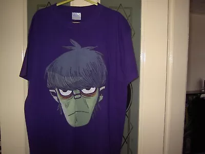 Buy Gorillaz Band T-Shirt ..MURDOCH...rare VGC (L) In Purple • 30£