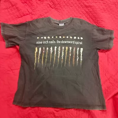 Buy Vintage 1994 Nine Inch Nails The Downward Spiral T Shirt • 13.50£