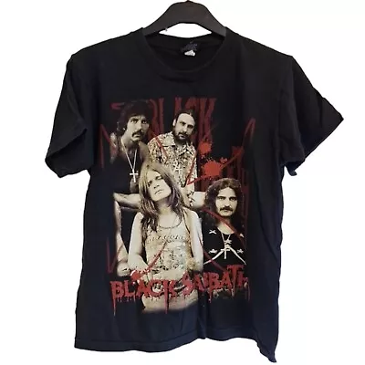 Buy Black Sabbath T-Shirt Ozzy Osbourne Heavy Metal Brand Printed Front And Back.... • 10.07£