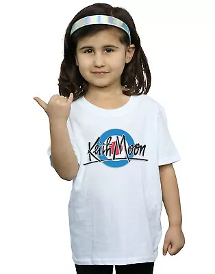 Buy Keith Moon Girls Mod Logo T-Shirt White 12-13 Years • 12.99£