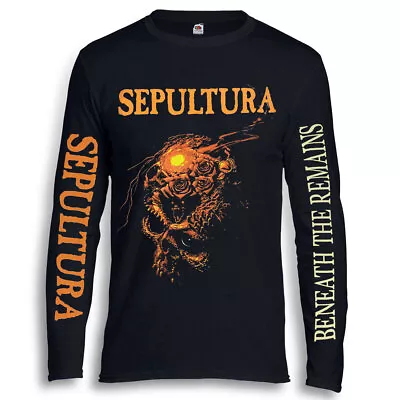 Buy SEPULTURA Beneath The Remains Long Sleeve T-Shirt Black • 27.90£