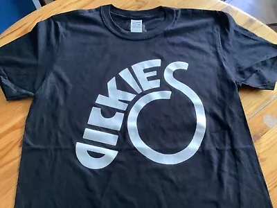 Buy THE DICKIES  Logo T-Shirt Black Size M -XL New Punk Toy Dolls Ramones The Adicts • 14.99£