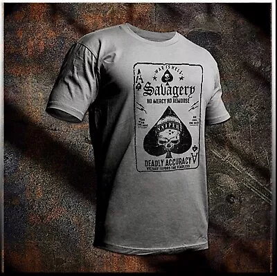 Buy Sniper T-shirt Military Sharp Shooter Army Scout Marksman Tactical Combat Ops • 18.63£