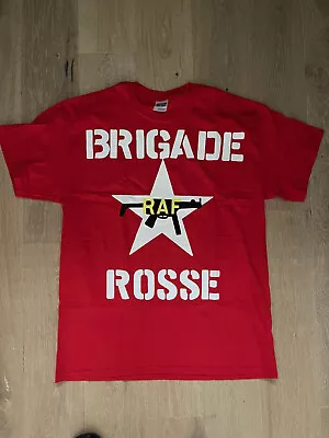 Buy Official Rude Boy The Clash Joe Strummer Brigade Rosse T Shirt New Sealed Punk • 20£