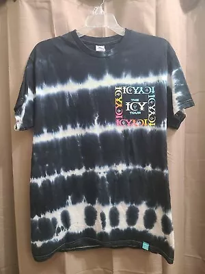 Buy Twenty One Pilots 2022 The Icy Tour T-Shirt Medium Black Tie Dye Double Sided • 23.13£