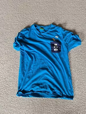 Buy Cookie Monster T Shirt Mens Medium Blue Cookies Sesame Street • 3£