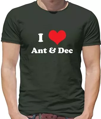 Buy I Love Ant & Dec - Mens T-Shirt - Funny Celebrity TV Duo Jungle And • 13.95£
