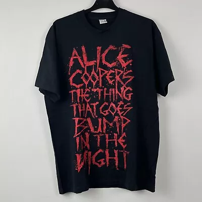 Buy Alice Cooper No More Mr Nice Guy Tour Rare Band T-Shirt L • 10£