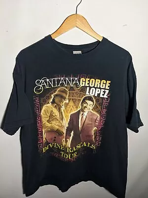 Buy Santana & George Lopez Tour T-Shirt Divine Rascals Size XL • 37.34£