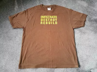 Buy CKY Vintage INFILTRATE DESTROY REBUILD T-shirt XL • 35£