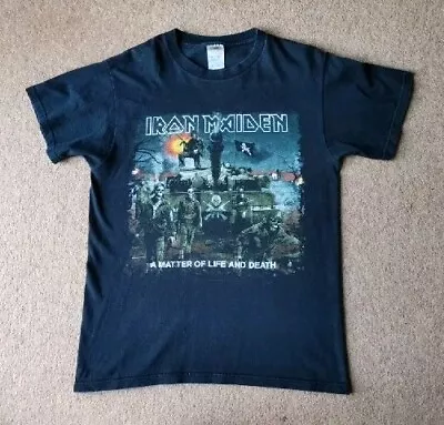 Buy Iron Maiden A Matter Of Life And Death  T-shirt Medium       Rare 2006 Vintage.  • 30£