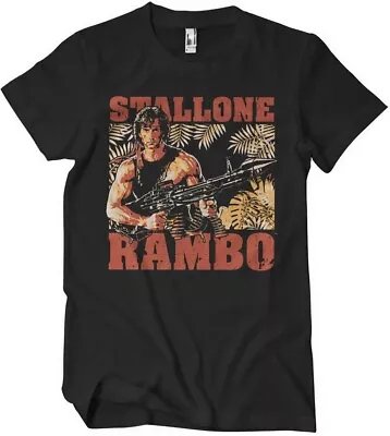 Buy Rambo Djungle T-Shirt Black • 25.60£