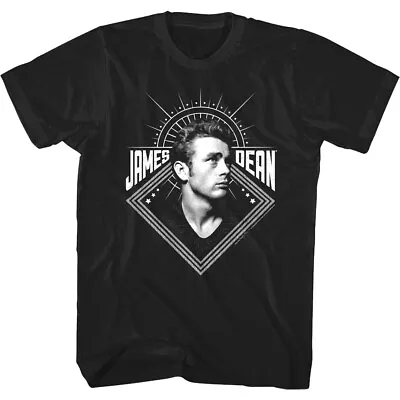 Buy James Dean In Memoriam Photo Men's T Shirt Art Deco Legendary Hollywood Actor • 28.47£