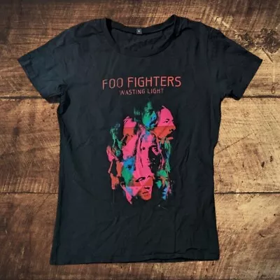 Buy Grunge Band Foo Fighters Wasting Light Women's L Concert Shirt • 17.74£