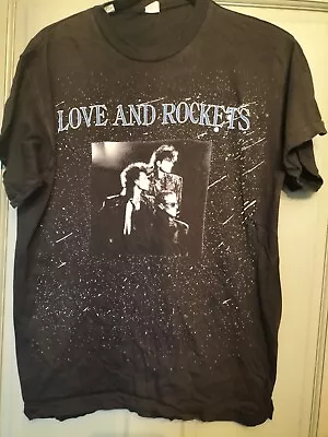 Buy Love And Rockets Ex- Bauhaus Vintage Tour T Shirt 1988 Goth • 90£