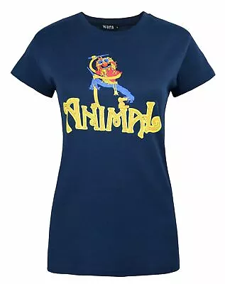 Buy The Muppets Blue Animal Short Sleeved T-Shirt (Womens) • 14.95£