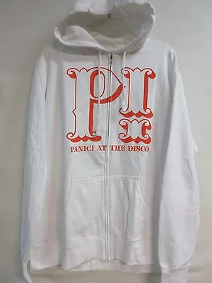 Buy Panic At The Disco Licensed Concert Music Band Zip Up Hoodie Sweatshirt Large • 28.88£