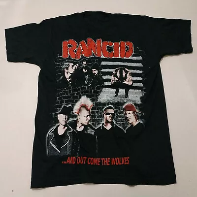 Buy Vtg Rancid Band Music Tour Cotton Black Men Tee Shirt Full Size LL190 • 17.73£