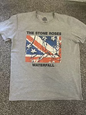 Buy Stone Roses Waterfall Grey T-shirt Size XL • 20£